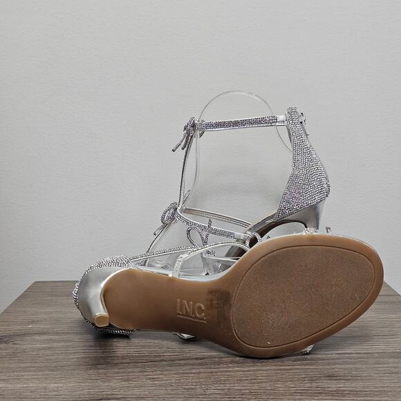 International Concepts Women Nolino Beaded Bow T-Strap Sandals Size 9.5 NWT - Picture 7 of 8